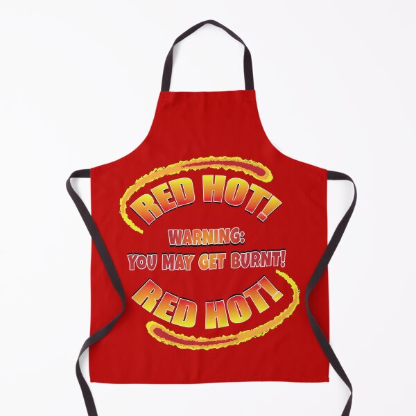 Item preview, Red Hot - Warning: You May Get Burnt! designed and sold by Harlake.