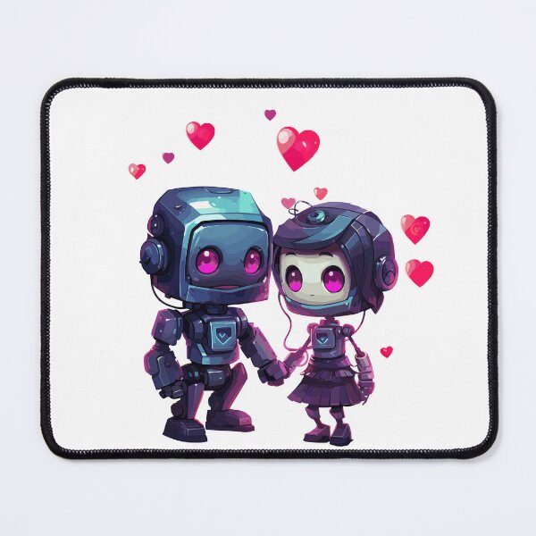 Item preview, Robots in love design designed and sold by OverNickles194.