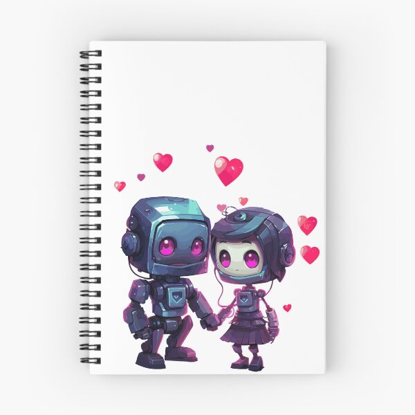 Item preview, Robots in love design designed and sold by OverNickles194.
