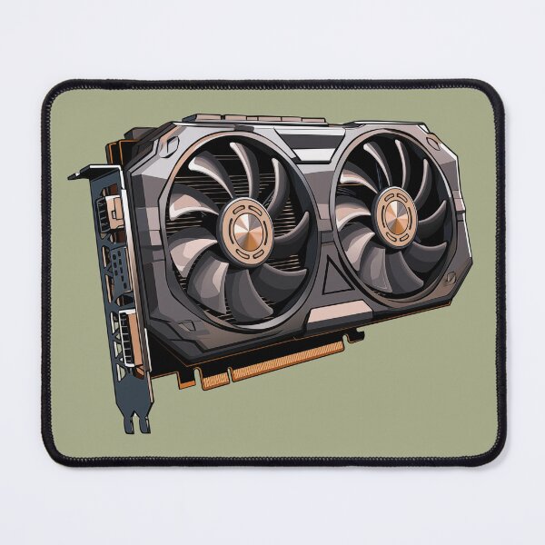 Item preview, High-Performance Dual-Fan Graphics Card designed and sold by Rice Rocca.