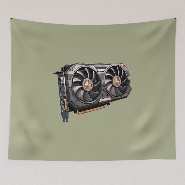 Item preview, High-Performance Dual-Fan Graphics Card designed and sold by Rice Rocca.