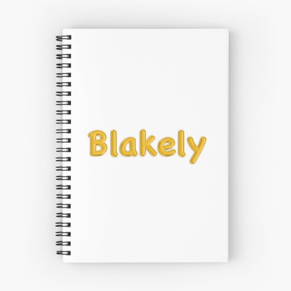 Item preview, Golden Balloon Blakely Name Label designed and sold by NormadWorld.