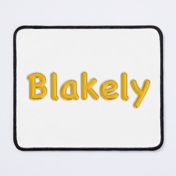 Item preview, Golden Balloon Blakely Name Label designed and sold by NormadWorld.