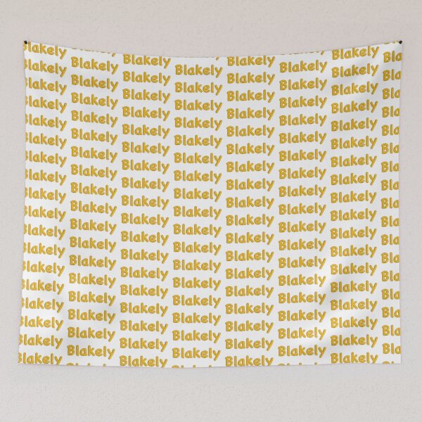 Item preview, Golden Balloon Blakely Name Label designed and sold by NormadWorld.
