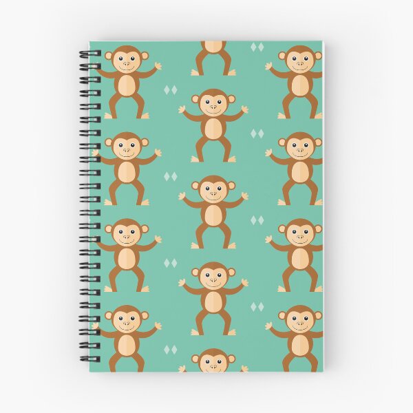 Item preview, Monkeys on blue designed and sold by reneesillus.