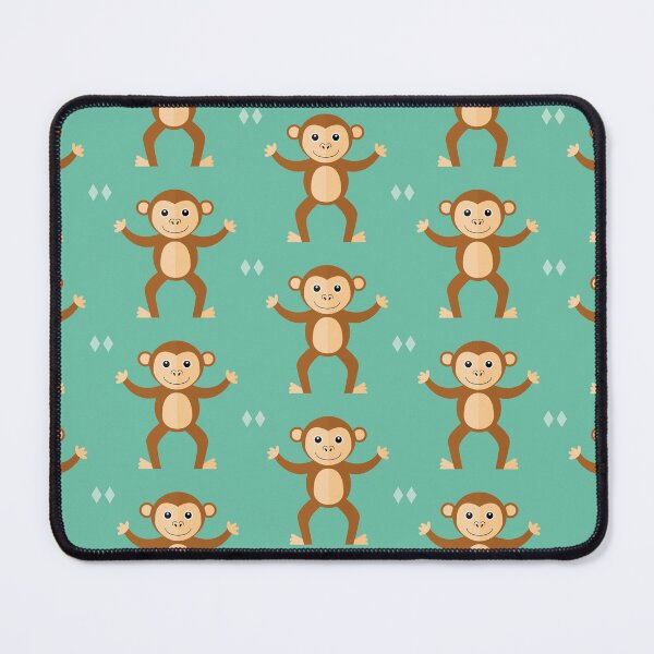 Item preview, Monkeys on blue designed and sold by reneesillus.