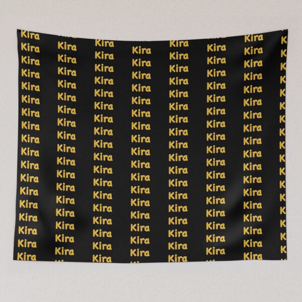 Item preview, Golden Balloon Kira Name Label (Black) designed and sold by NormadWorld.