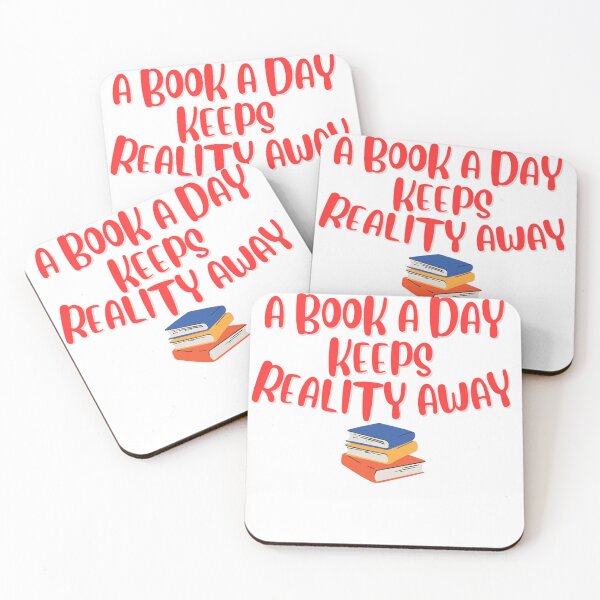 Item preview, A Book a Day Keeps Reality Away designed and sold by JackFreestone.