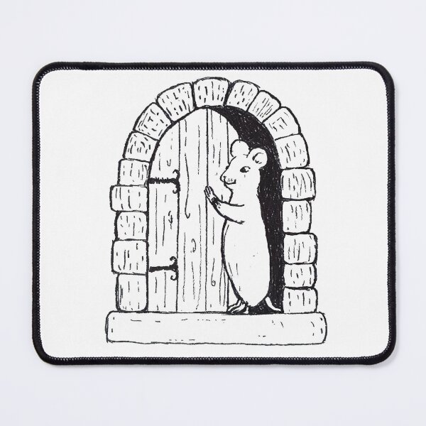 Item preview, Little mouse at the door designed and sold by giuliacreates.