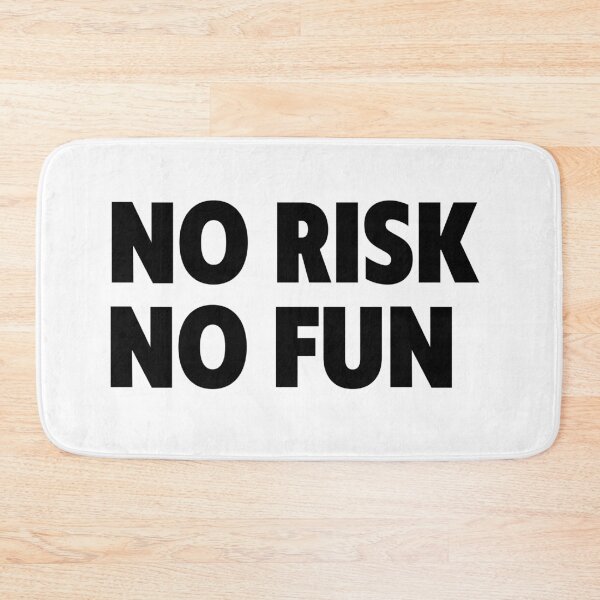 Item preview, No Risk No Fun designed and sold by Hairball-Pets.