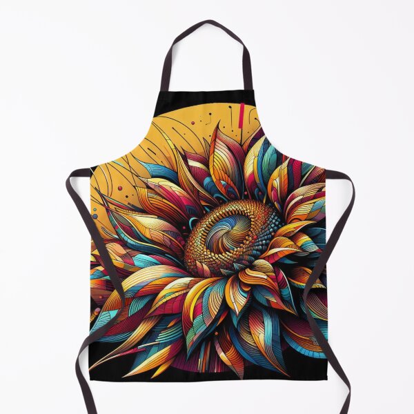 Item preview, Sunflower Abstract designed and sold by raedattia.