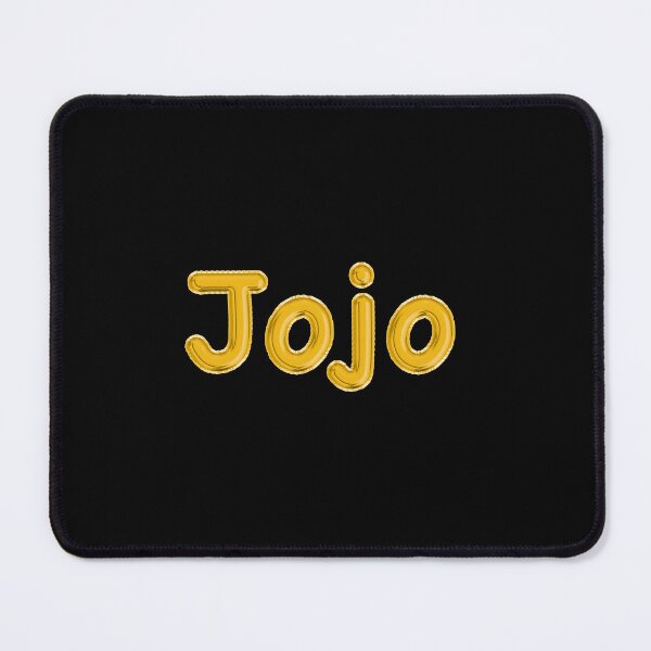 Item preview, Golden Balloon Jojo Name Label (Black) designed and sold by NormadWorld.