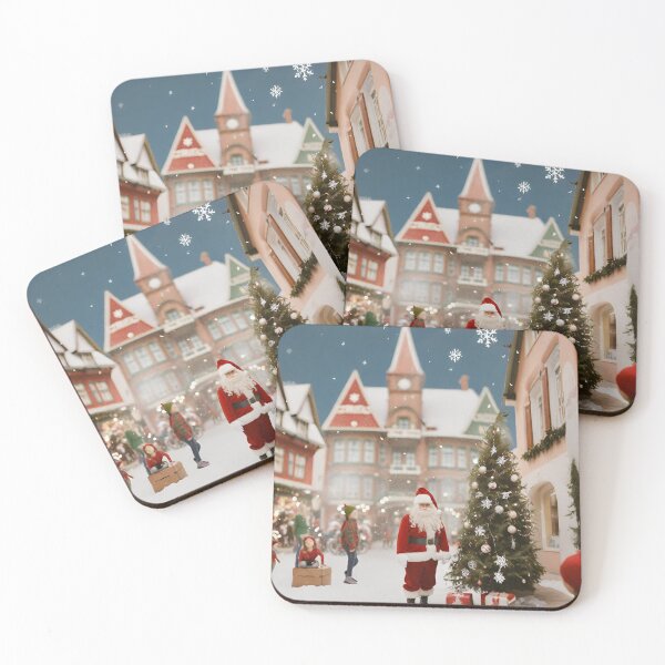 Item preview, Snowy Xmas Town  designed and sold by jessypaul027.