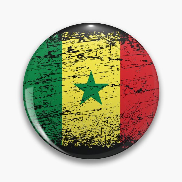 Item preview, Senegal flag used look designed and sold by GeogDesigns.