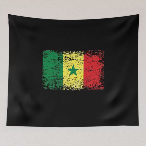 Item preview, Senegal flag used look designed and sold by GeogDesigns.