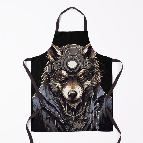 Item preview, Heavy Metal Biker Wolf designed and sold by EternalDelight1.