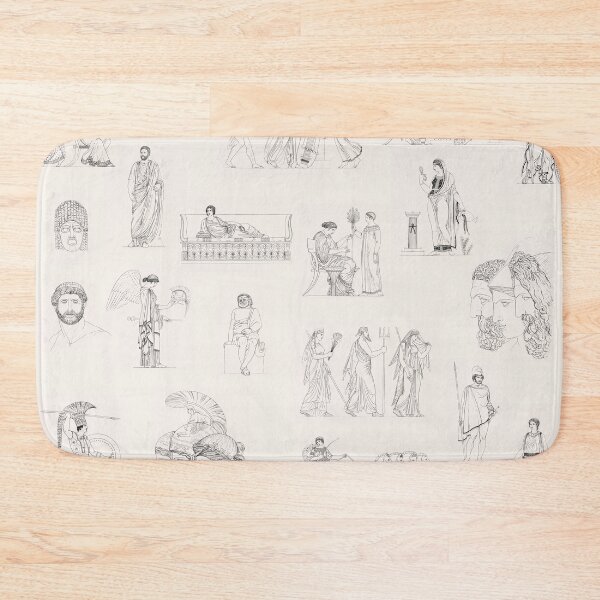 Item preview, Ancient Greece Classical Greek History Pattern designed and sold by idovedesign.