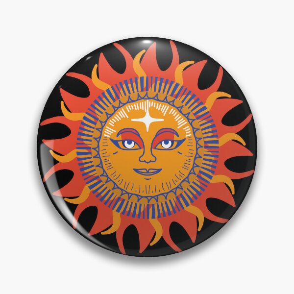 Item preview, Sun with face designed and sold by HarridanCreates.