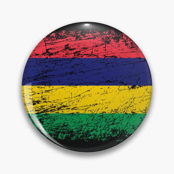 Item preview, Mauritius flag used look designed and sold by GeogDesigns.