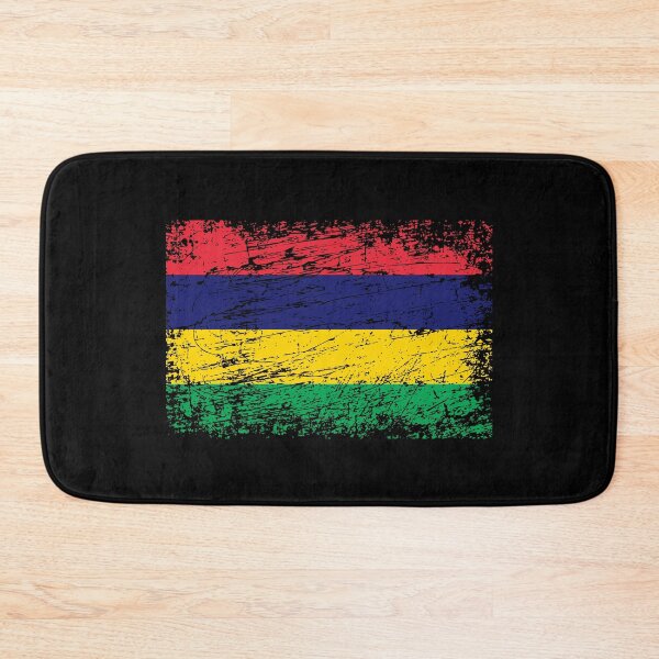 Item preview, Mauritius flag used look designed and sold by GeogDesigns.