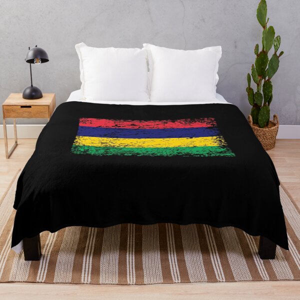 Item preview, Mauritius flag used look designed and sold by GeogDesigns.