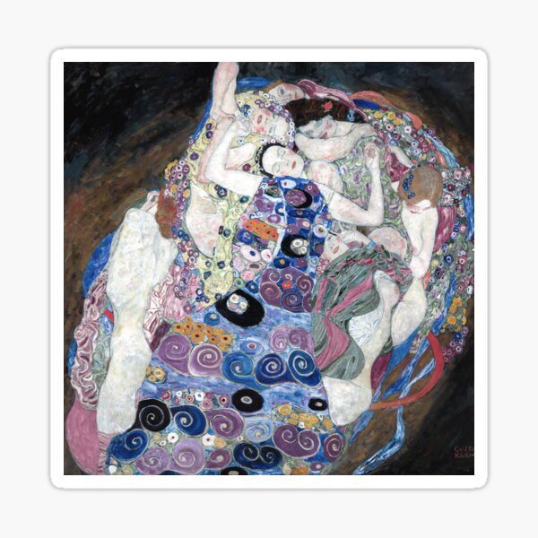Aperçu de l'œuvre La Vierge de Gustav Klimt (1913) créée et vendue par BossyCatHome.