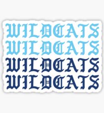 wildcats wildcats wildcats wildcats Sticker