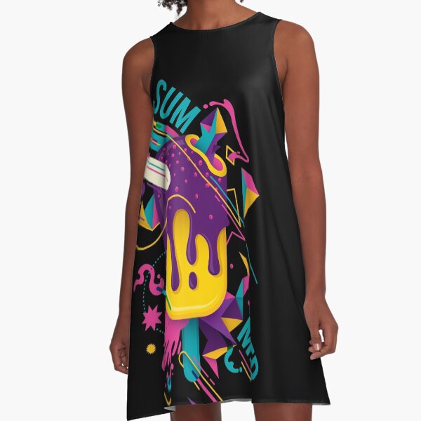 Funky Summer 2018 A-Line Dress