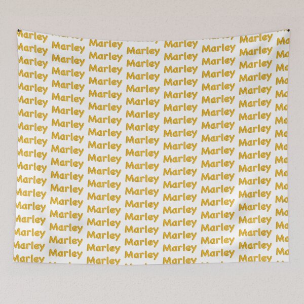 Item preview, Golden Balloon Marley Name Label designed and sold by NormadWorld.