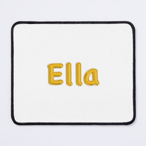 Item preview, Golden Balloon Ella Name Label designed and sold by NormadWorld.