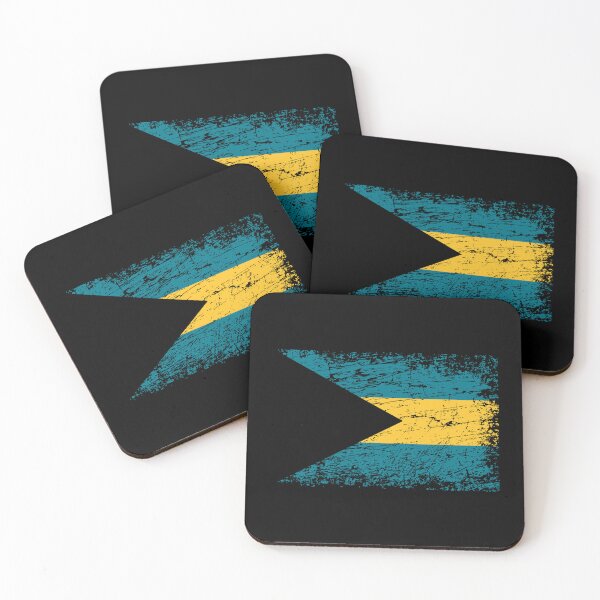 Item preview, Bahamas flag used look designed and sold by GeogDesigns.
