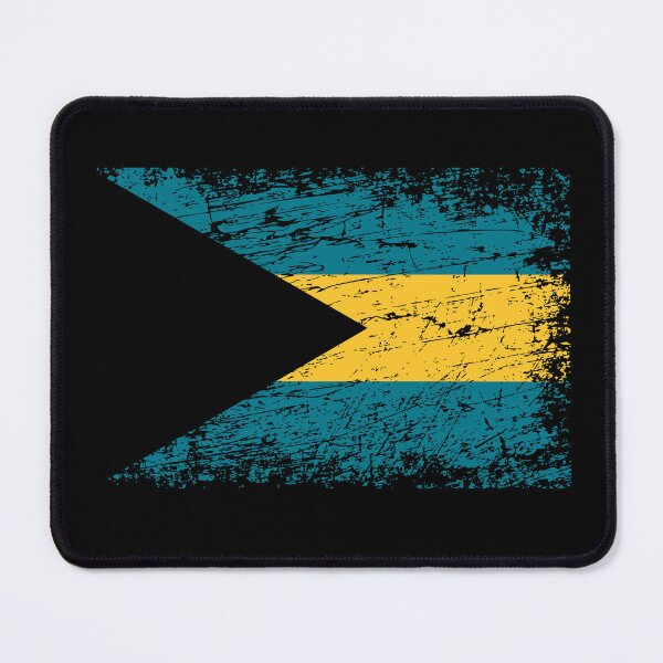Item preview, Bahamas flag used look designed and sold by GeogDesigns.