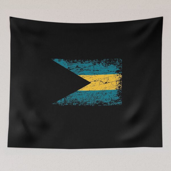 Item preview, Bahamas flag used look designed and sold by GeogDesigns.