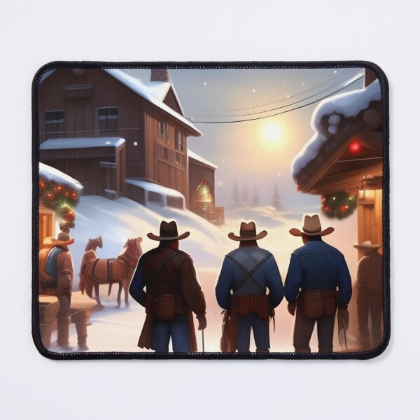 Item preview, Cowboy and Cowgirl Christmas NO.27-  (8) designed and sold by SpecialForceART.