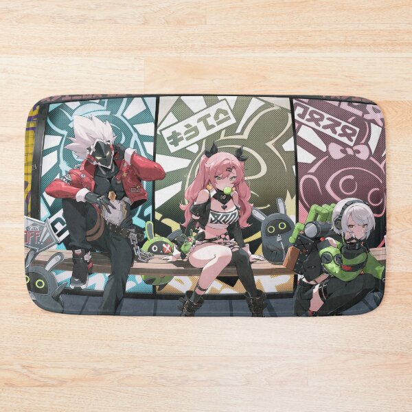 Item preview, Zenless Zone Zero (ZZZ) Nicole, Anby & Billy Artwork designed and sold by Astral Drop.