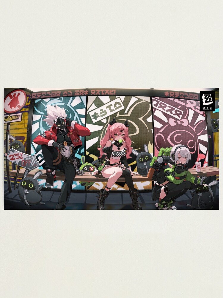 Zenless Zone Zero (ZZZ) Nicole, Anby & Billy Artwork