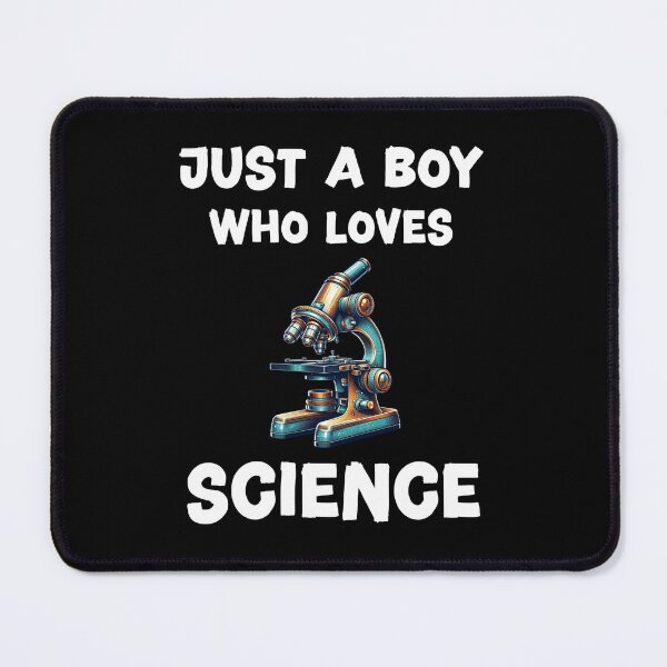 Item preview, Just a boy who loves science designed and sold by HeadTurningArt.