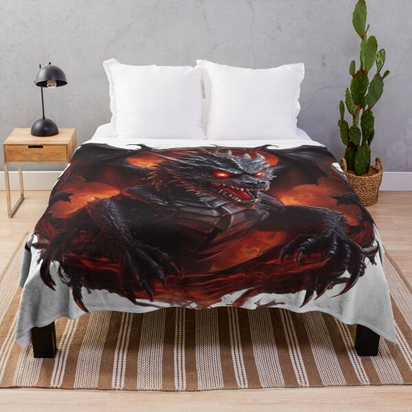 Item preview, Crimson Fire: The Incandescent Gaze Dragon designed and sold by EstiloPrint.