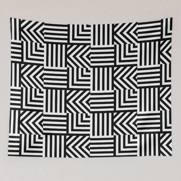 Item preview, LIKE in modern stripe line geometry pattern. designed and sold by kongkorakrich.