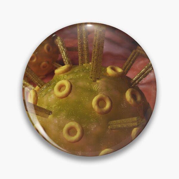 Item preview, STK701620H-The herpes simplex virus on surface. designed and sold by StocktrekImages.