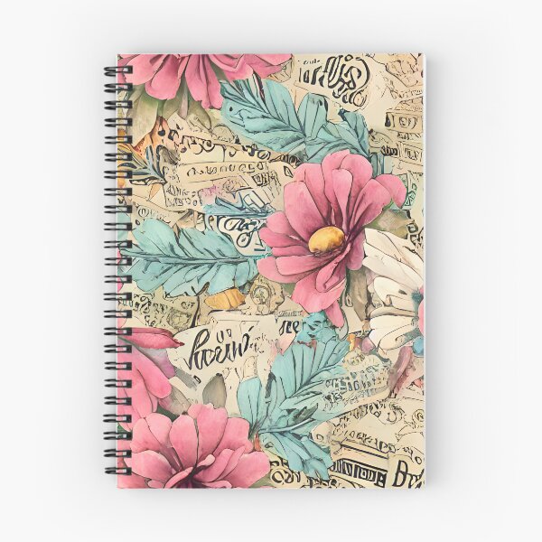 Item preview, Pink Floral Texture with Leaves and Text, funny, gifts, pink,  designed and sold by Ewelina  Niemiec.