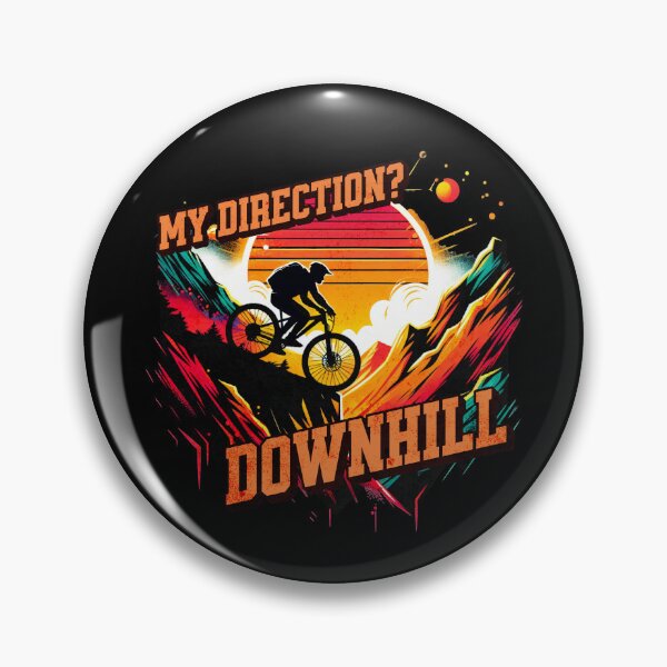 Item preview, My Direction Downhil Mountain Bike Cliff Design designed and sold by RedDesignSyc.