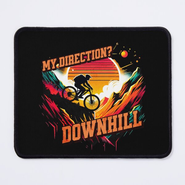 Item preview, My Direction Downhil Mountain Bike Cliff Design designed and sold by RedDesignSyc.