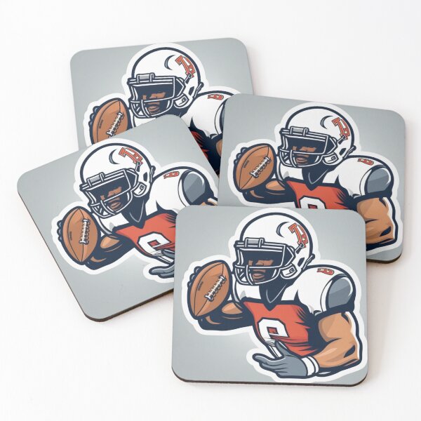 Item preview, american football -african american sticker plus more designed and sold by Eandbeyond.