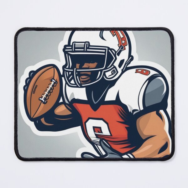 Item preview, american football -african american sticker plus more designed and sold by Eandbeyond.