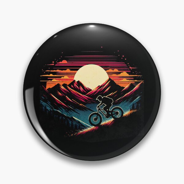 Item preview, Mountain Bike Vintage Summer Design designed and sold by RedDesignSyc.