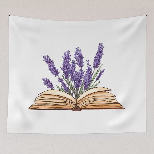 Item preview, Open Book With Flowers designed and sold by zFruity.