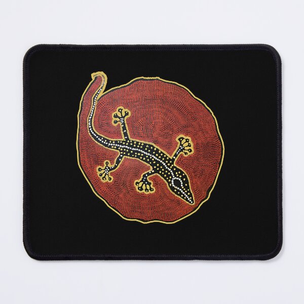 Item preview, Dreamtime Gecko Canvas designed and sold by NickTaroDesign.