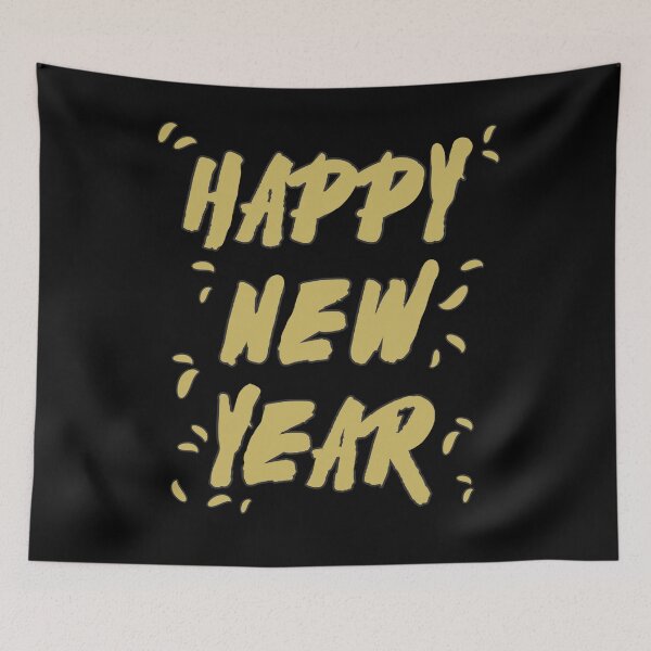 Item preview, Happy New Year - Gold designed and sold by vibeno1.