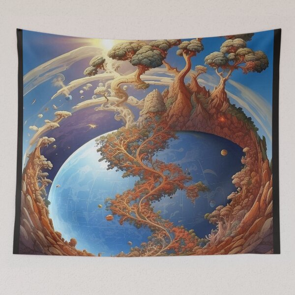 Item preview, A Fractal Fantasy World - 2 designed and sold by nyathiwa.